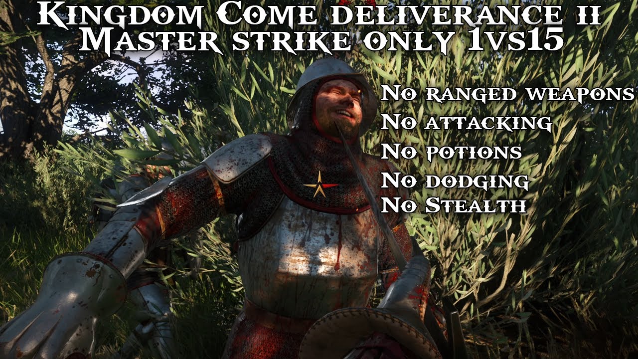 Kingdom Come Deliverance 2: Master Strike only 1vs15 Burned Village (2k/60fps/Max settings)