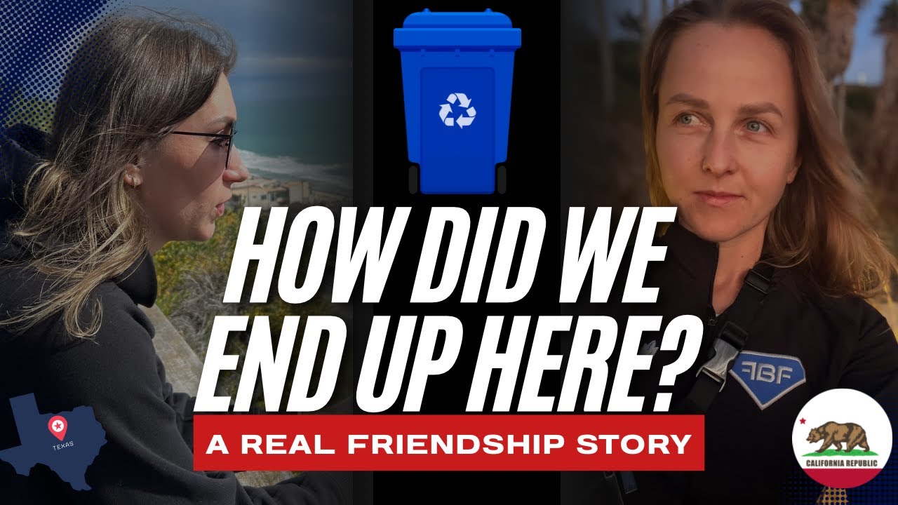 We Met by the Trash Cans 😅 | How Our TX-CA Friendship Really Started