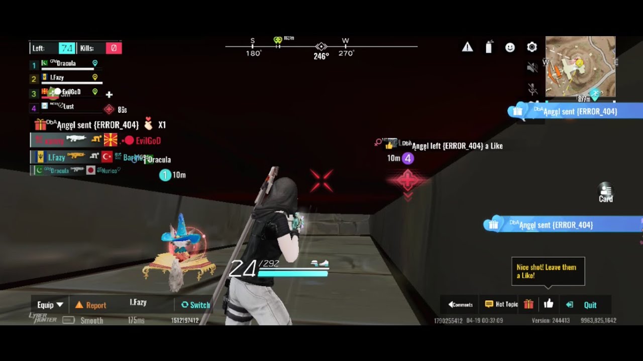 Unlimited hack | wall hack, speed hack, aimbot | Cyber hunter hacker