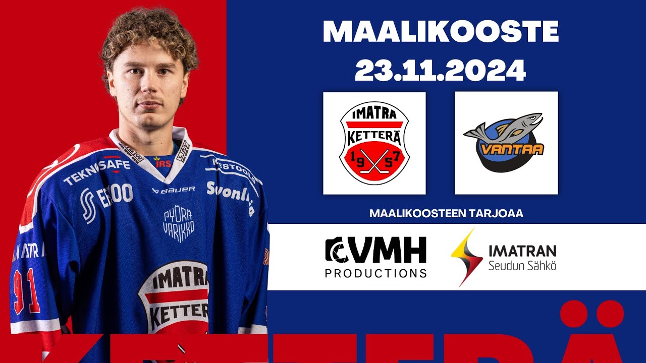 Maalikooste: Ketterä - K-Vantaa 23.11.2024