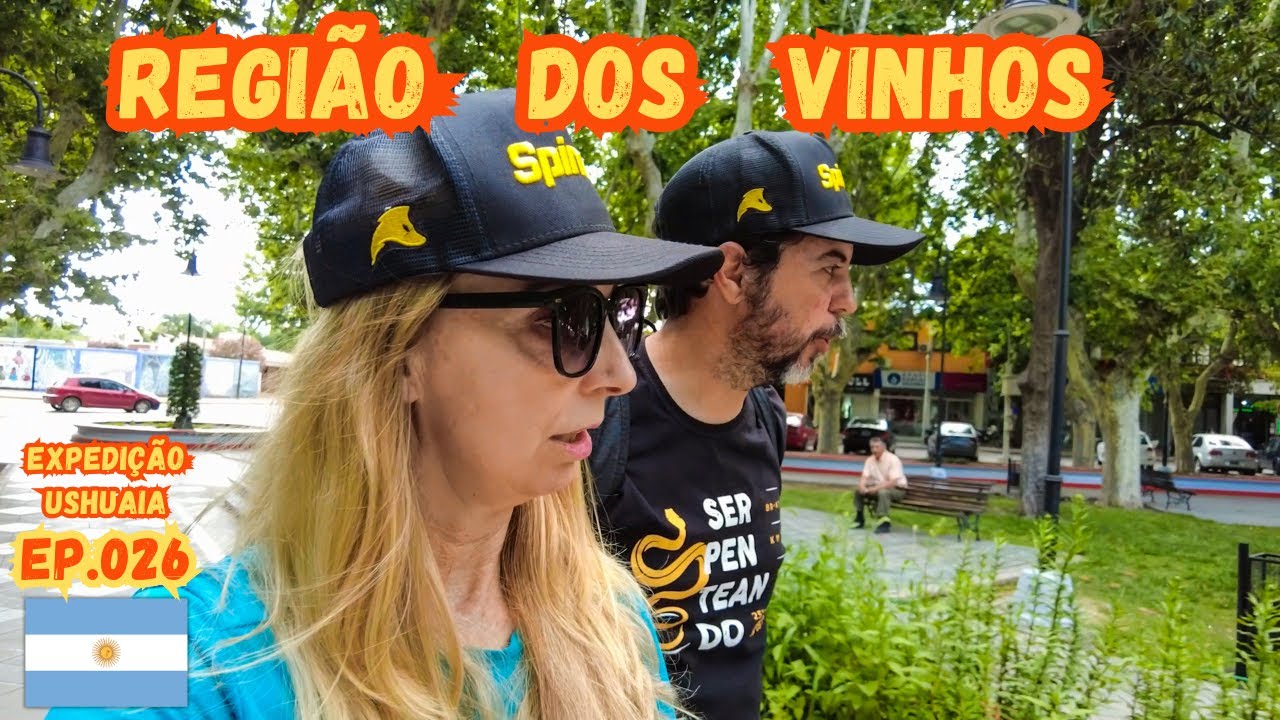 Ep26 PASSEIO POR RIVADÁVIA: Conhecendo a Cidade Antes de Chegar em Mendoza! Ruta 7
