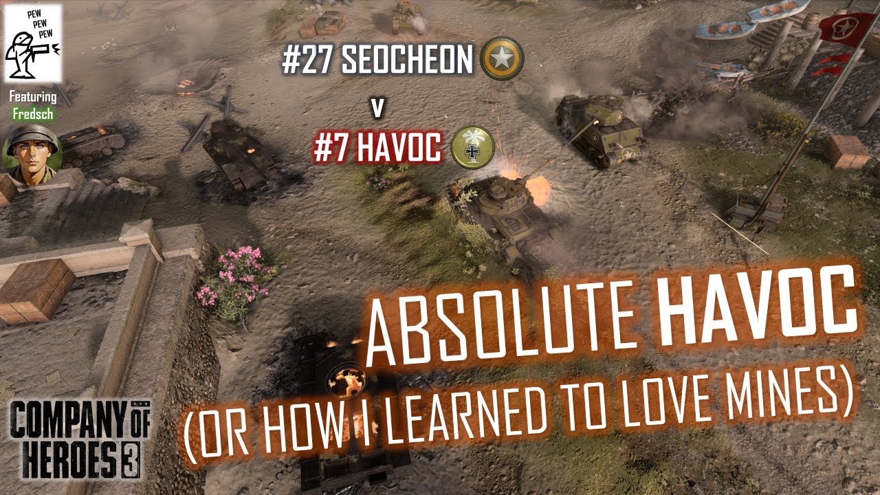 CoH3 1v1 Cast | Havoc (DAK) vs Seocheon (US)
