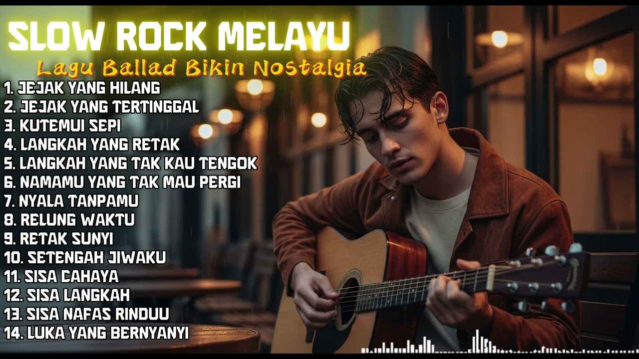 SLOW ROCK MELAYU PALING ENAK DI DENGAR🎶|TOP HITS BALLAD MELAYU BIKIN NOSTALGIA/Slow Rock Melayu