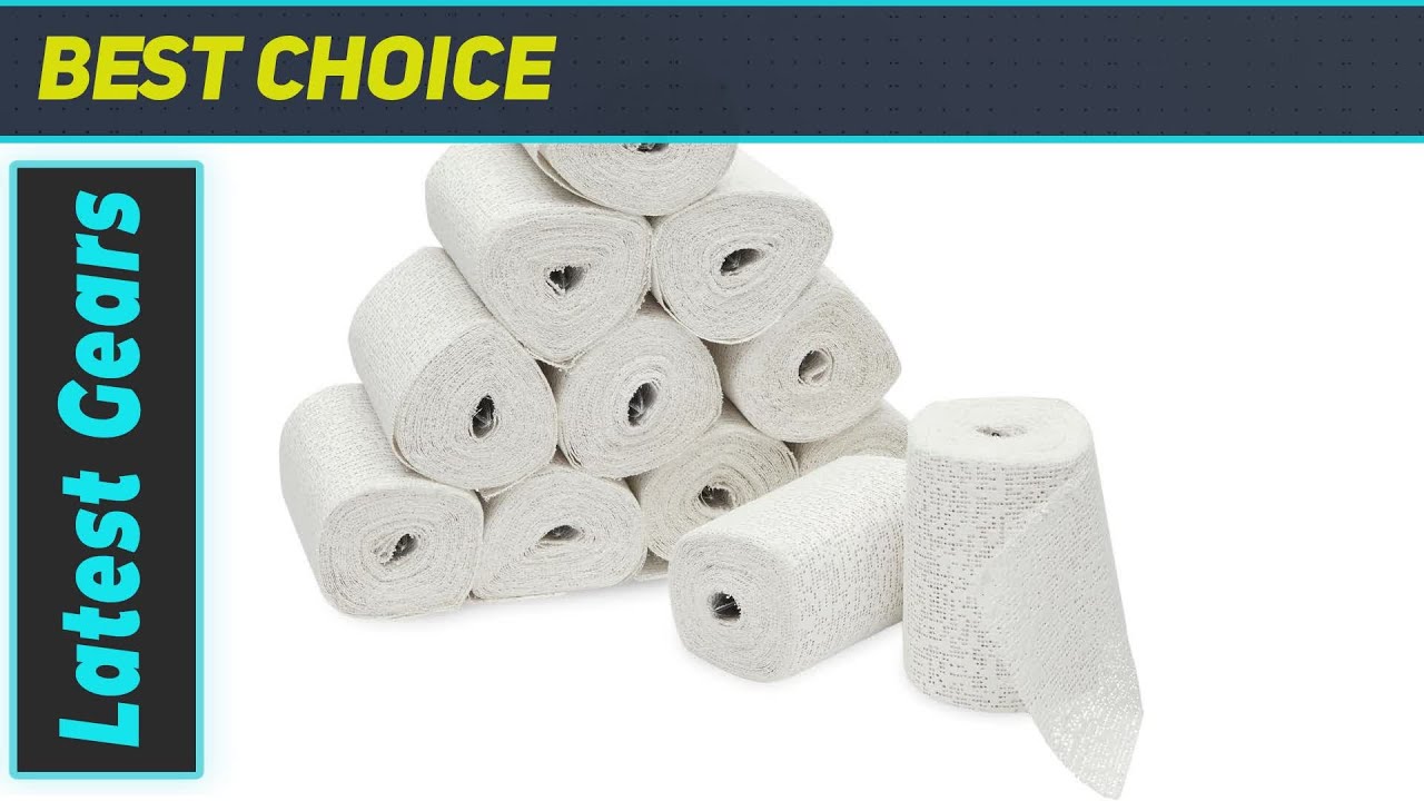 Bright Creations 12 Pack Plaster Cloth Rolls: Best Choice for Artists and DIY Enthusiasts