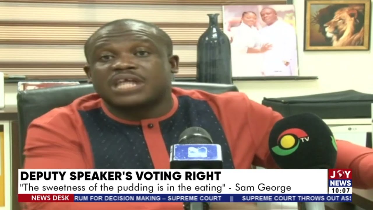 ‘’The sweetness of the pudding is in the eating’’ – Sam George - News Desk on JoyNews (10-3-22)