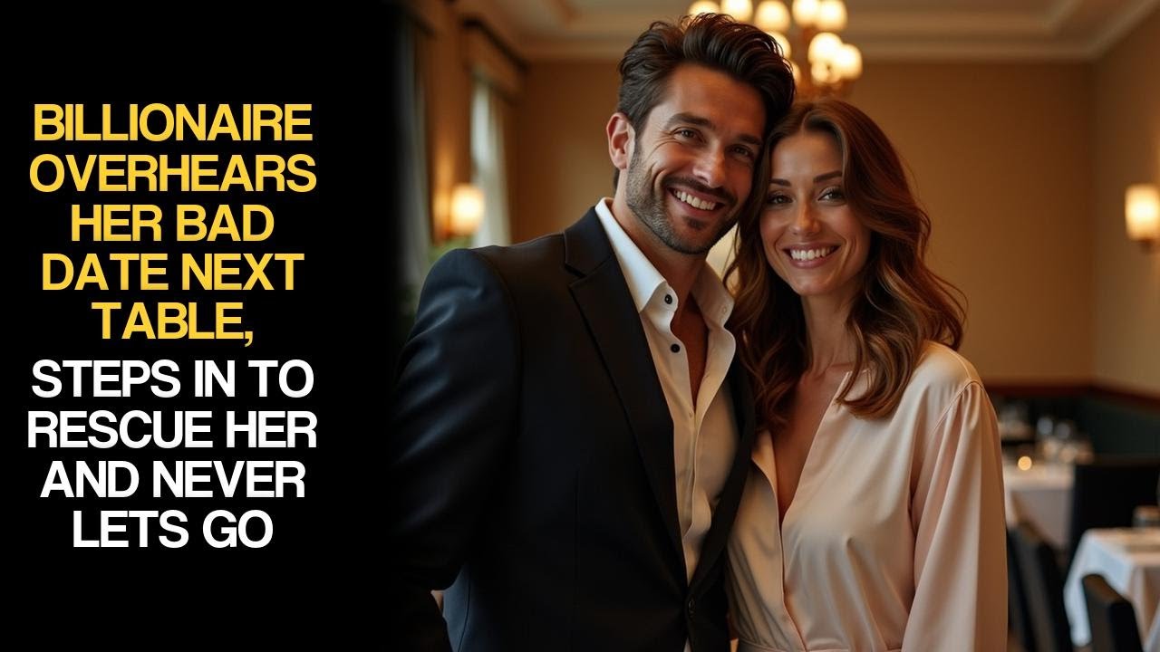 Billionaire Overhears Her Bad Date Next Table, Steps In To Rescue Her And Never Lets Go