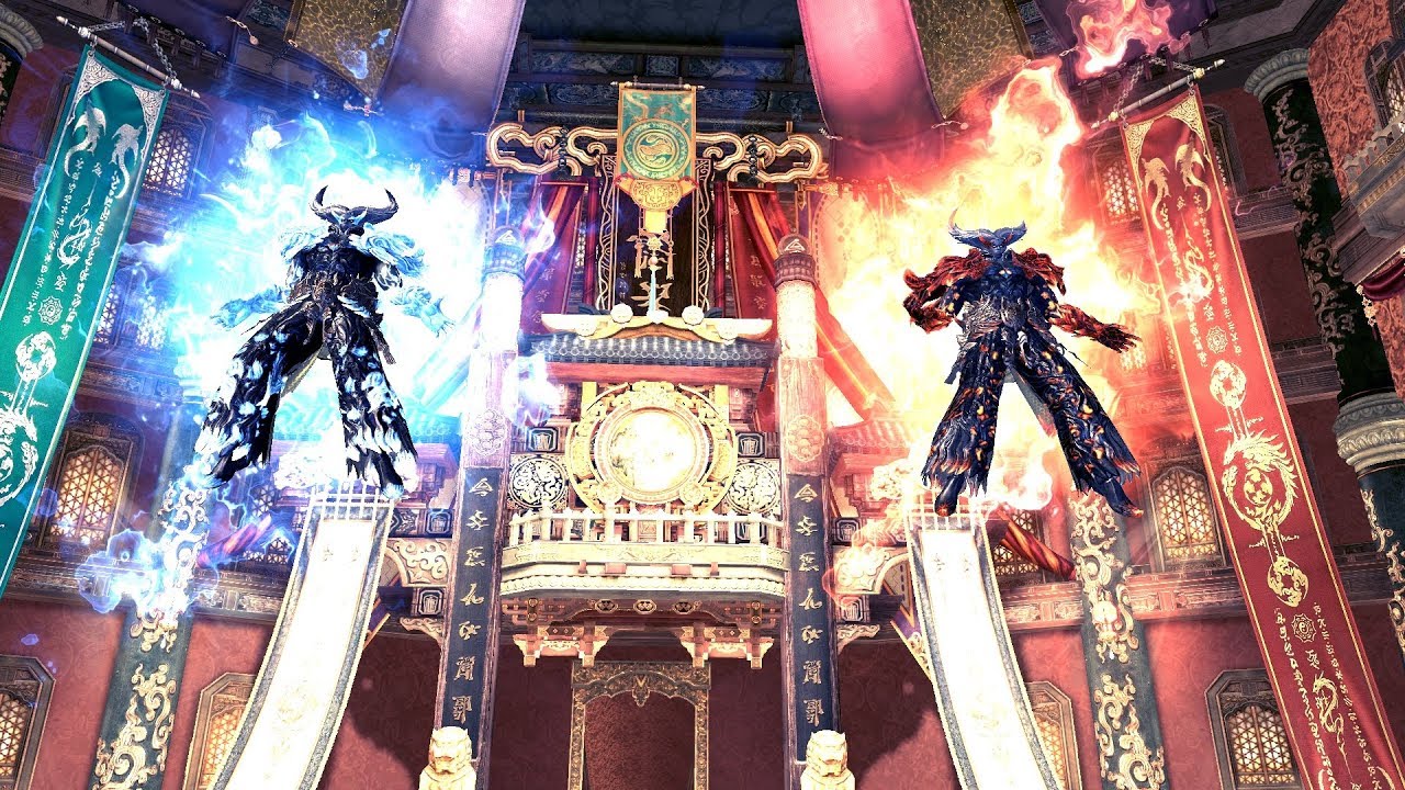 Blade & Soul NA Temple of Eluvium Twin Asuras