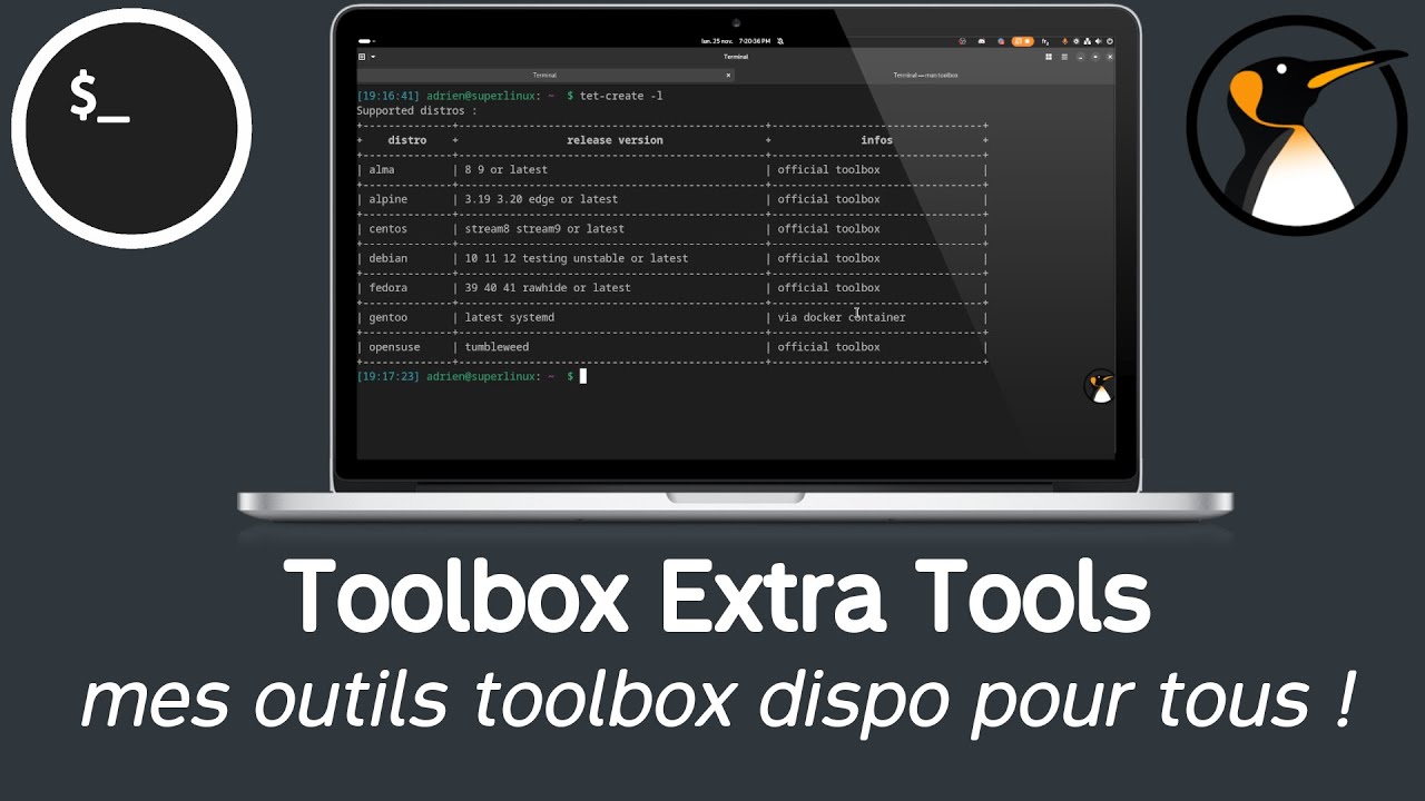 toolbox-extra-tools : Mes outils pour toolbox disponibles !