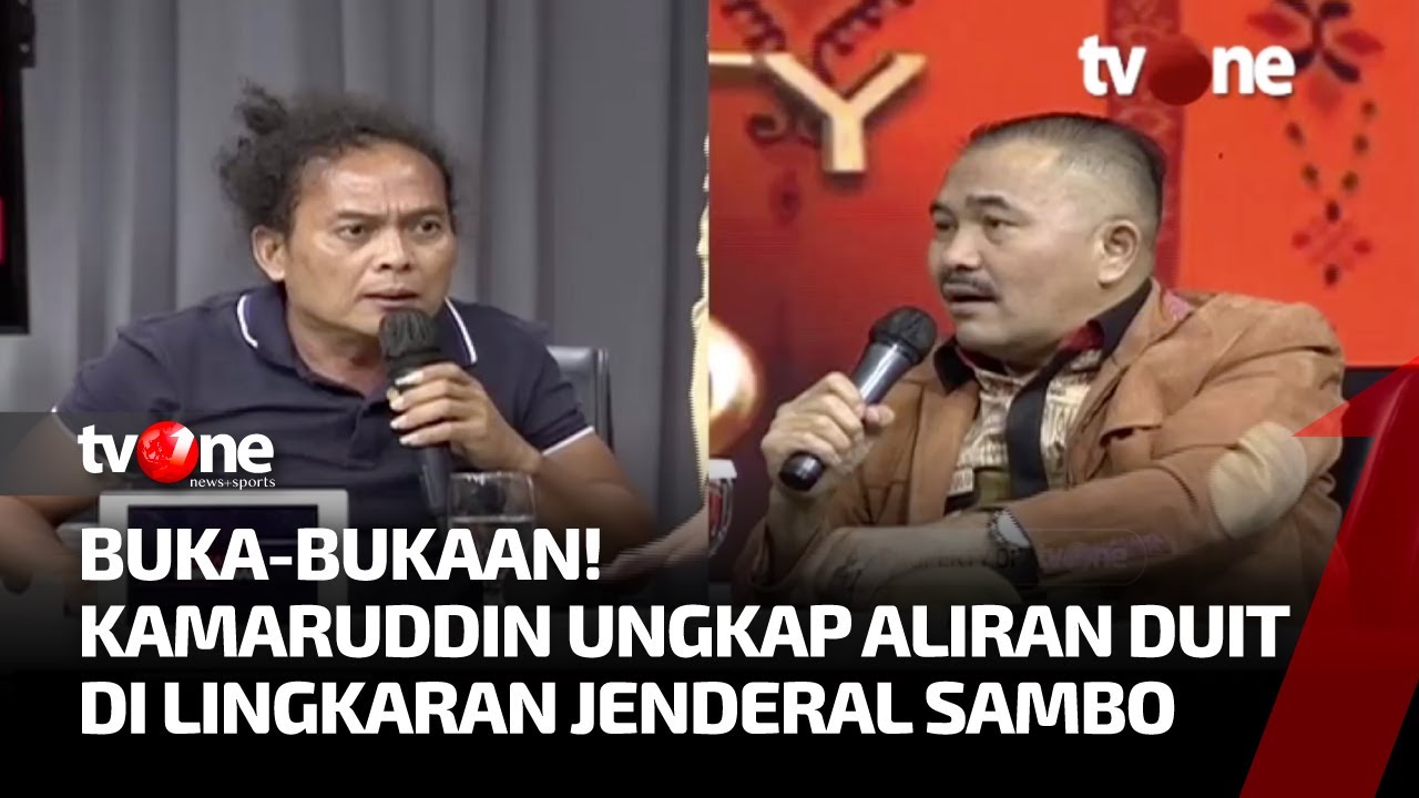 Bunker Rp900 Miliar Ferdy Sambo, Kamaruddin Bongkar Semuanya! | Catatan Demokrasi tvOne