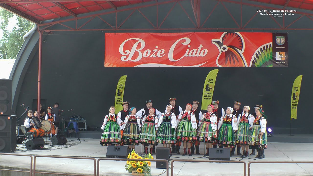 Biennale Folkloru 2025r. w Łowiczu.