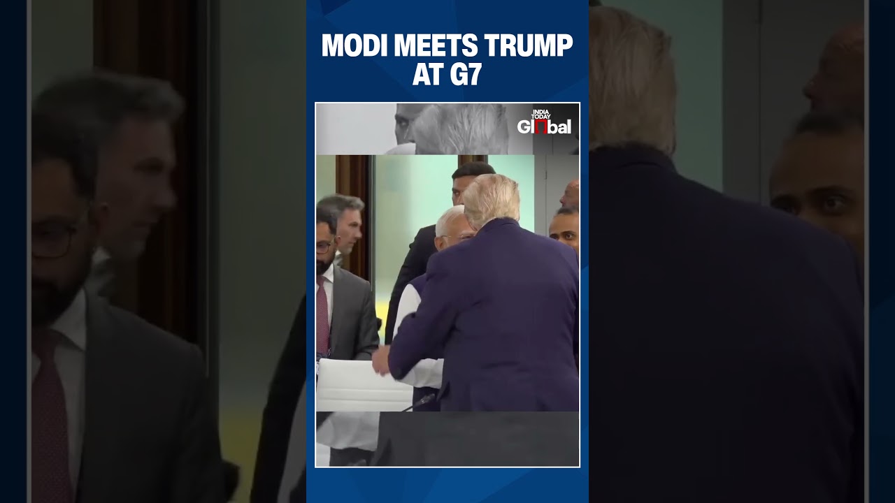 Modi Meets Trump at G7: Historic Handshake Amid Trade Talks, Iran Crisis and Global Tensions