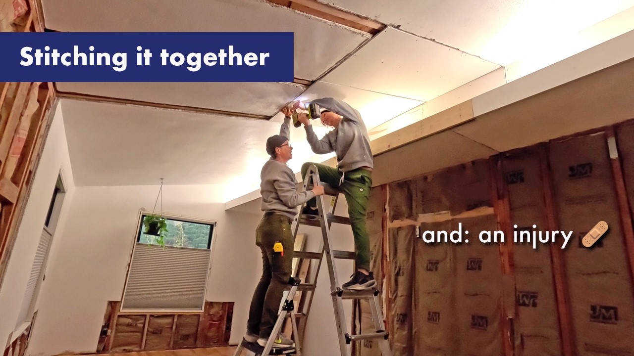 Putting together the primary, more garage demo, and a jobsite injury