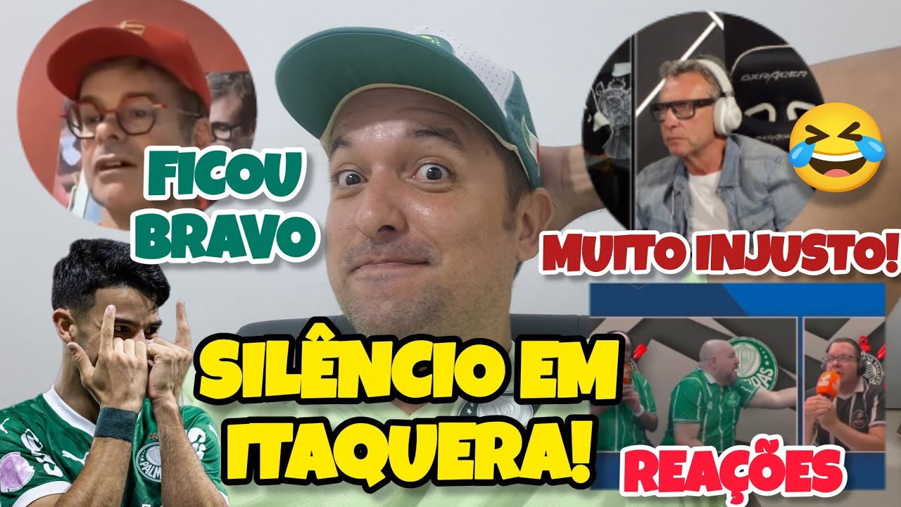 🤣❗REAÇÕES MUITO BOAS! ELES AMASSARAM SABIAM? PERDEU A 7° EM ITAQUERA E SILÊNCIO POR FAVOR.