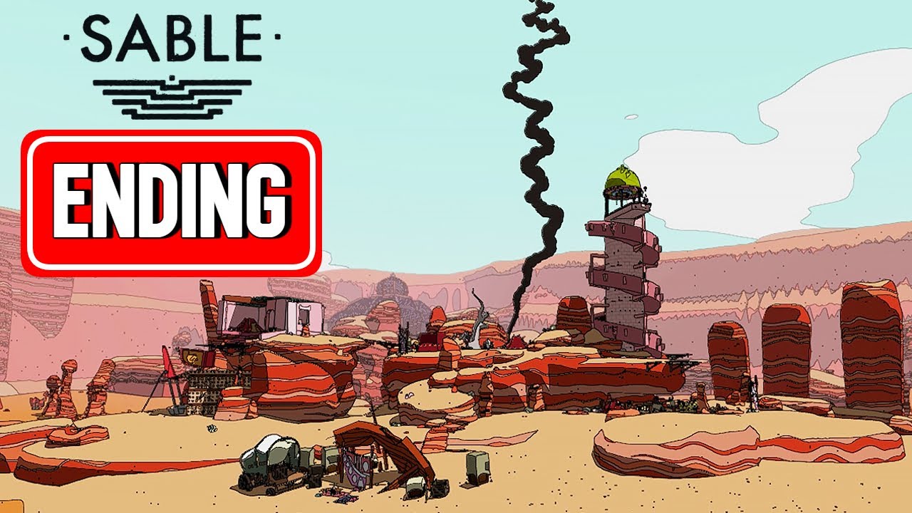 SABLE ENDING gameplay walkthrough | [ NO COMMENTARY ]
