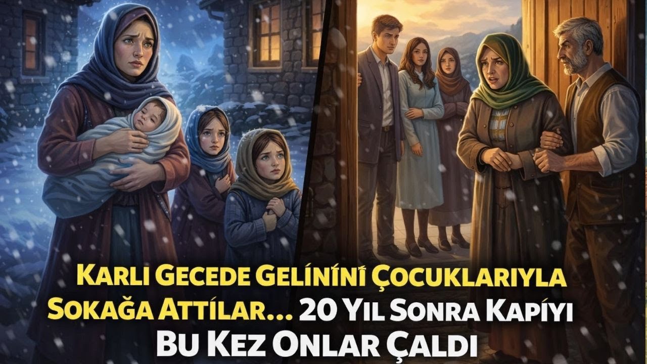 Kış Gecesi Kapıdan Kovulan Gelin, 20 Yıl Sonra Köye Döndü… Ama Kimse Buna Hazır Değildi