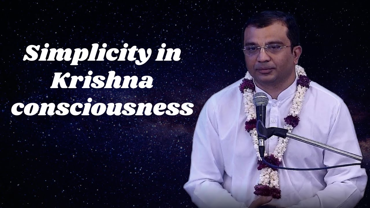 31st Dec. '23| H.G. Sridama Prabhu | Simplicity in Krishna consciousness | ISKCON Chowpatty Mumbai.