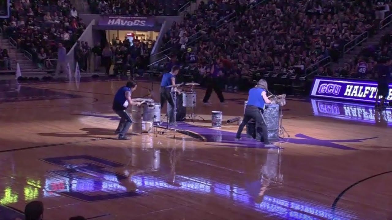 Street Drum Corps NCAA Basketball Half-time Show