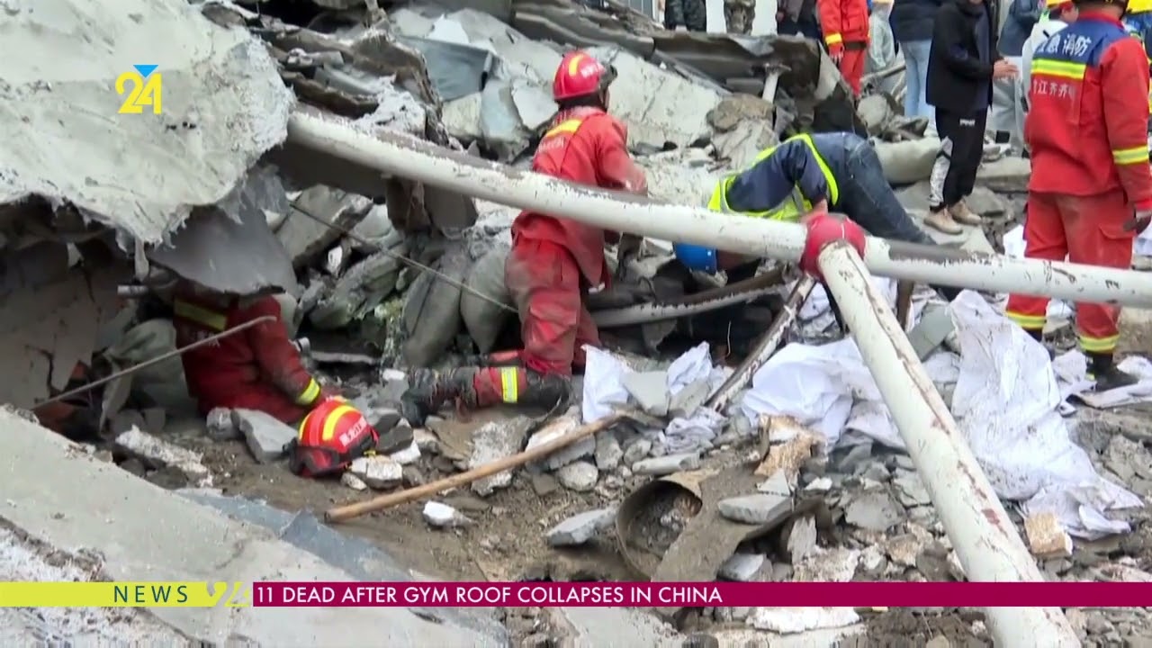 11 Dead After Gym Roof Collapses In China