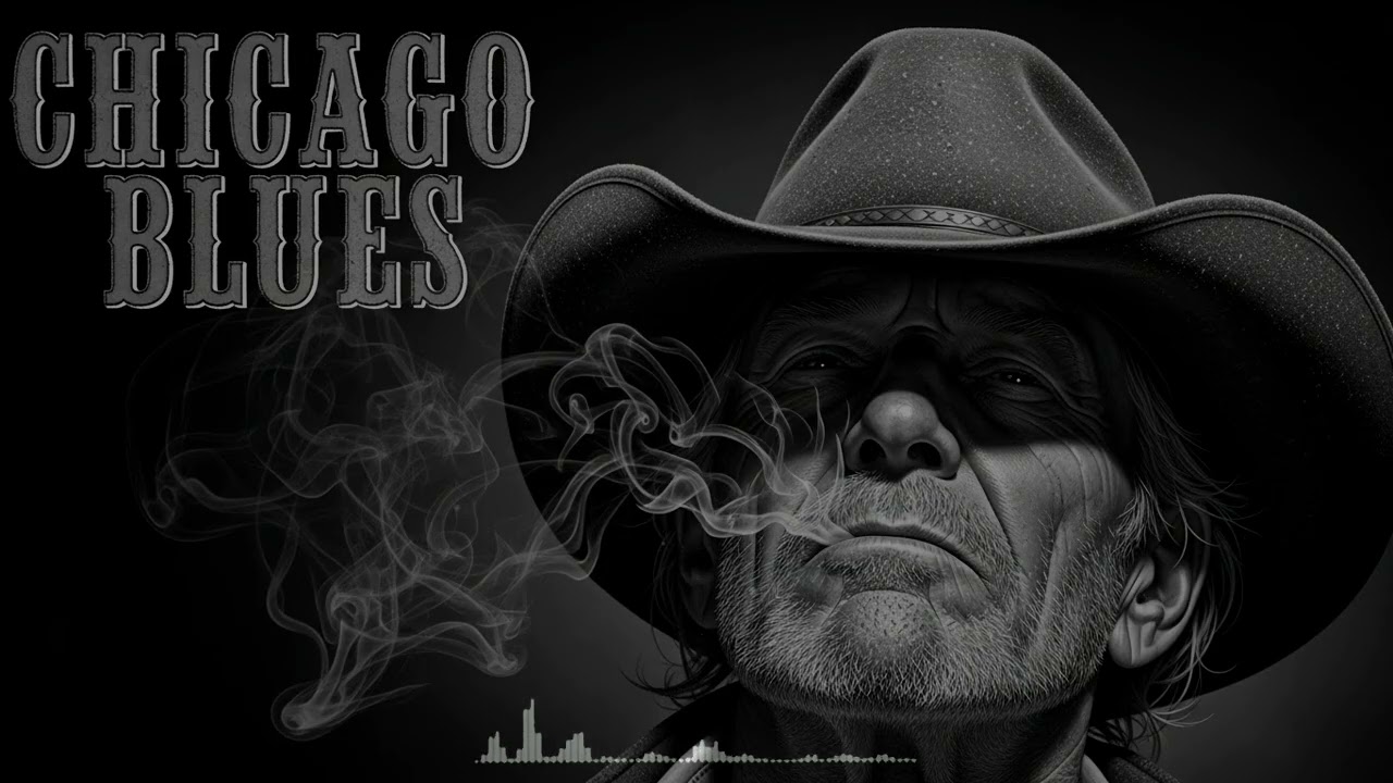 Smooth Chicago Blues Guitar Vibe Deep Soul Tone Classic Rhythm for Relax Evening