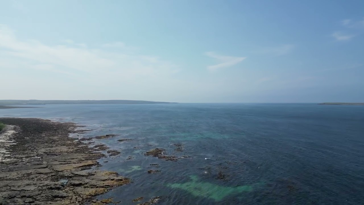 Huna Shoreline especially for Mary Campbell  with music , Caithness, Scotland   4K