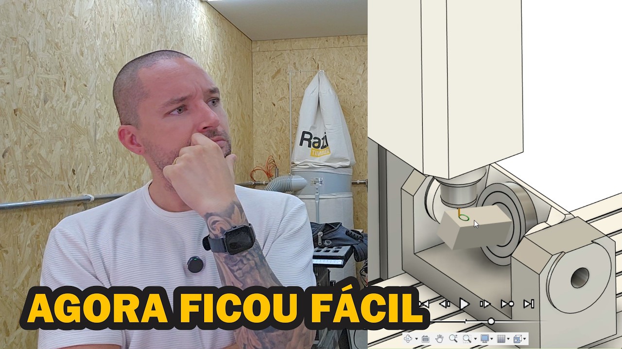 Diferença de 3, 4 e 5 eixos em uma CNC Router
