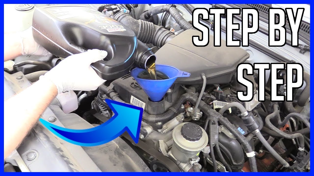 How to Change Oil and Filter Toyota Tacoma 2.7L I4 2005-2015
