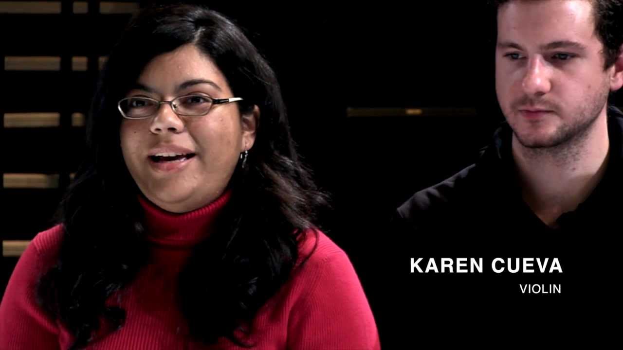 Auditioning at the Juilliard School