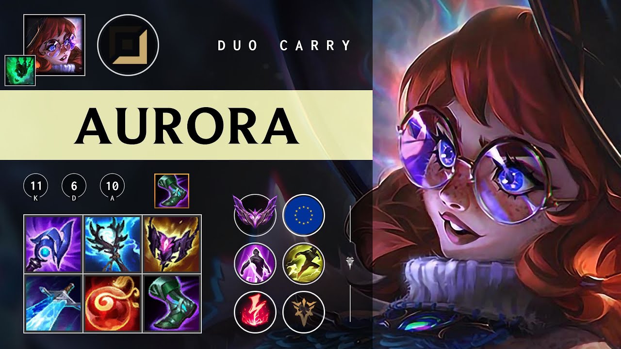 Aurora Carry vs Twitch - EUW Master Patch 26.02