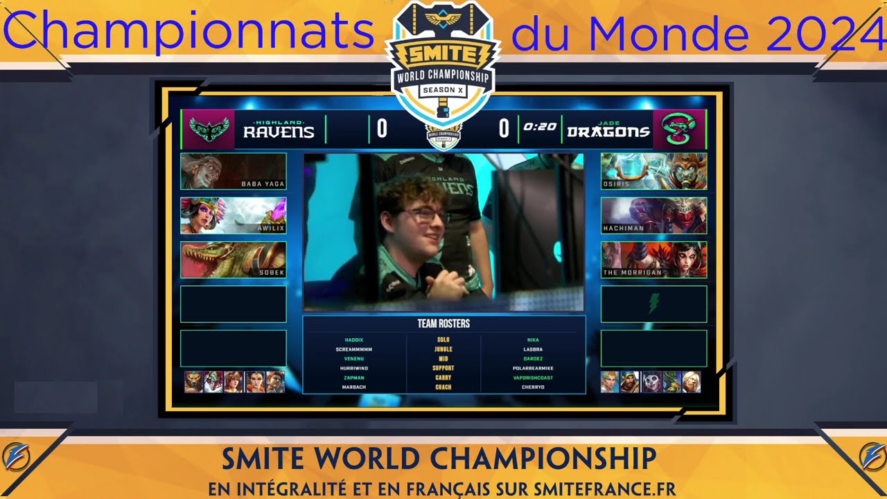 SWC 2024 - Quart de Finale 2 - SMITE FRANCE