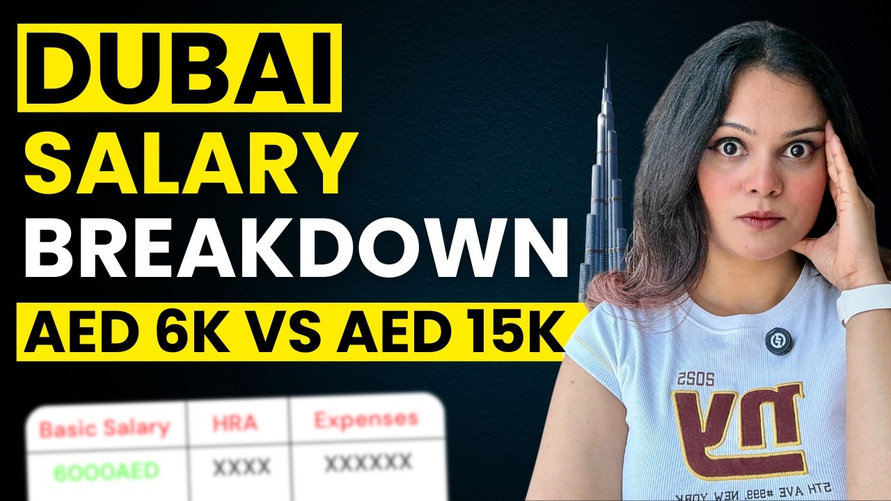 Dubai Salary Breakdown : What You Actually Take Home ? 🇦🇪