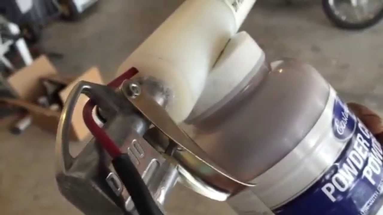 Powder Coating Gun Home Setup DIY - Eastwood