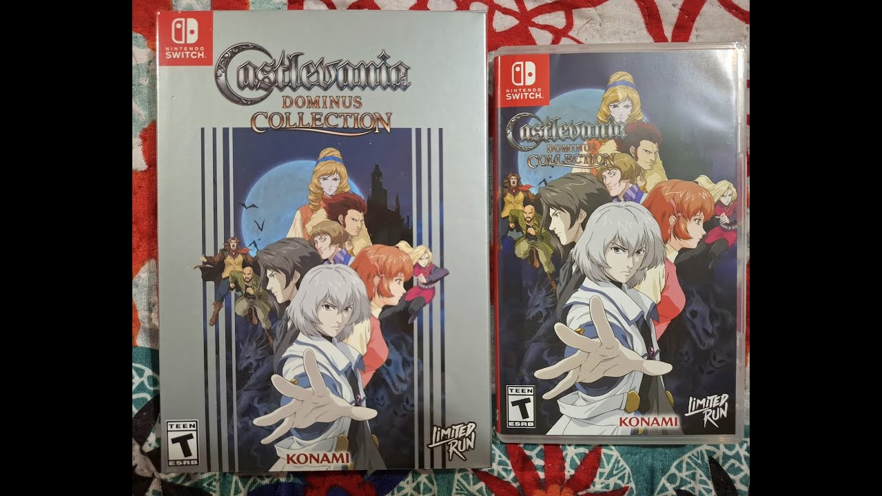 CASTLEVANIA DOMINUS COLLECTION  edición Clásica de Swtich y un pequeño extra de PS4