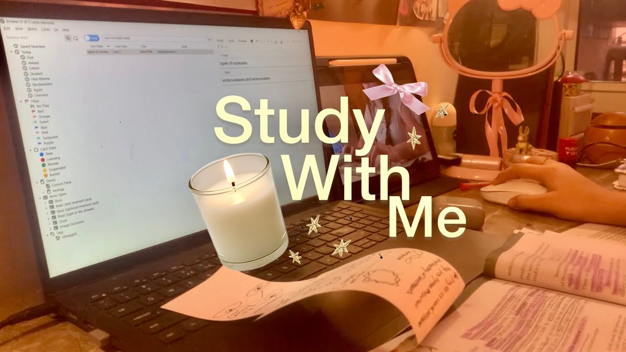 Study With Me & Ease Into a Flow State (lofi jazz, cozy fireplace sounds) 