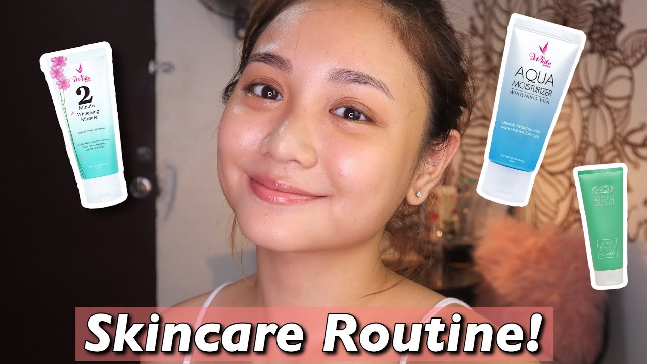 MAKINIS AND FRESH SKINCARE ROUTINE! Mostly Drugstore Products! | Lou Sanchez