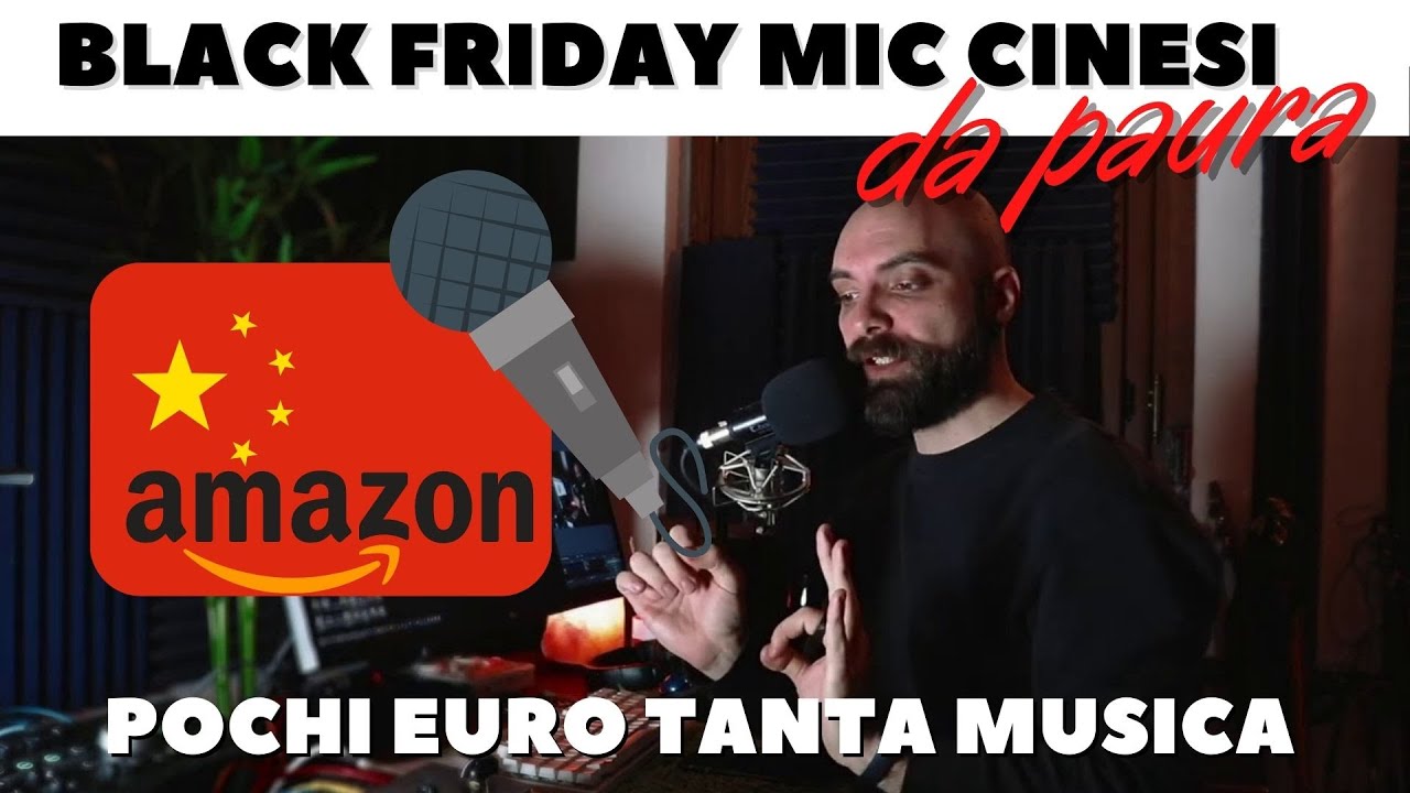 BLACK FRIDAY microfoni cinesi da pochi euro