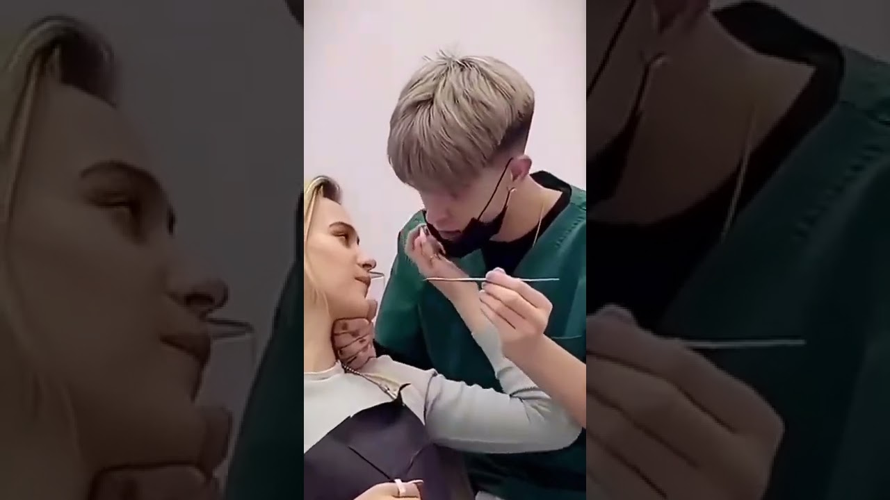 Doctor kissed patient 
