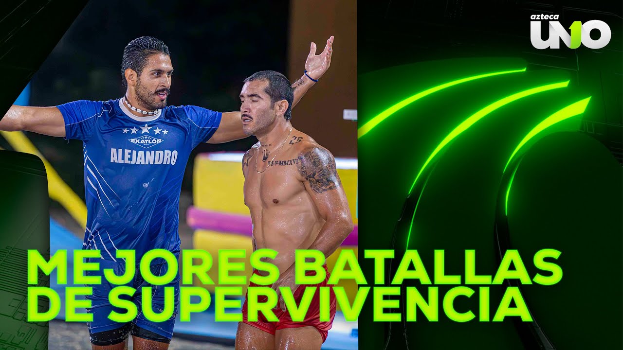 ¡Las mejores Batallas por La Supervivencia de enero!💪🏻🔴🔵 | Exatlón México 2026