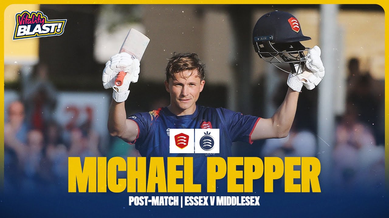 🔥 HUNDRED HERO MICHAEL PEPPER REFLECTS ON BLISTERING INNINGS