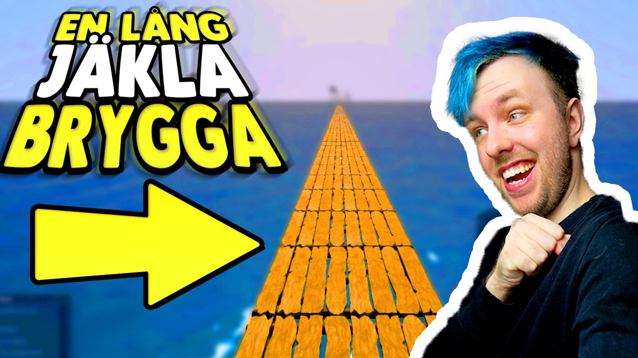 VI BYGGER SJUKT STORT | Raft Multiplayer