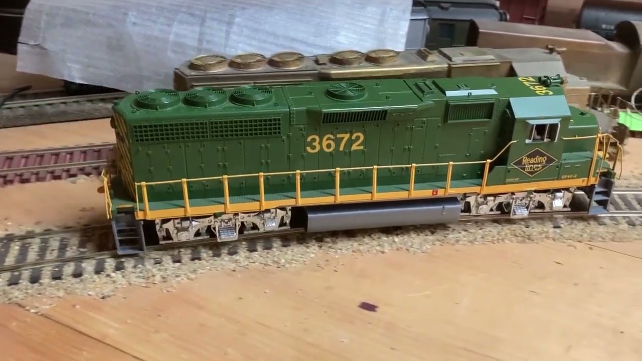 3 Rail to 2 Rail Conversion MTH GP40-2