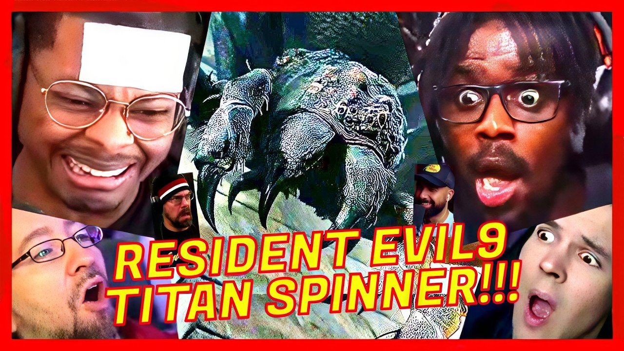 Реакция стримеров на босса «Титановый спиннер»!!! Реакция на Resident Evil Requiem. Реакция на ги...