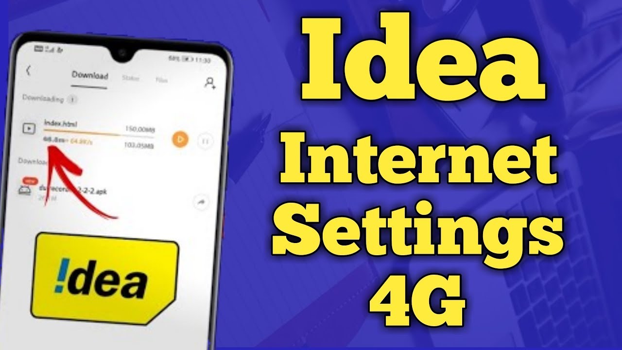Idea Internet Settings || Idea 4G Apn settings || Idea 4G lte settings