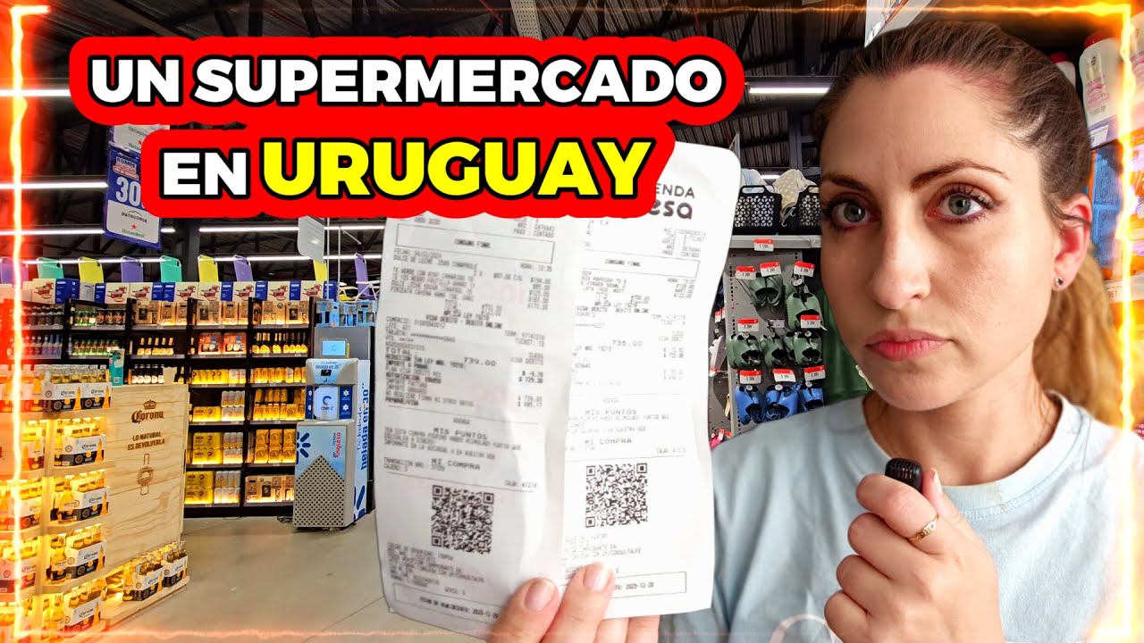 Estos son los PRECIOS de un SUPERMERCADO en URUGUAY 🇺🇾​ Es tan CARO como dicen?? - U Y