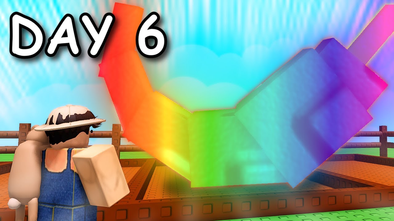 I SPENT 7 DAYS IN GROW A GARDEN..