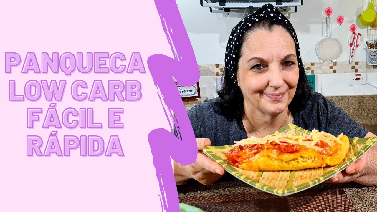 Panqueca Low Carb Rápida e Fácil