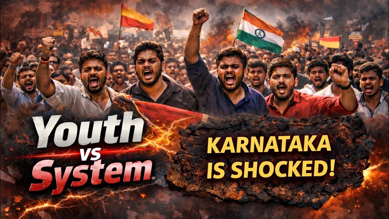 “Youth vs System: Karnataka Youth Erupt Over Jobs!”