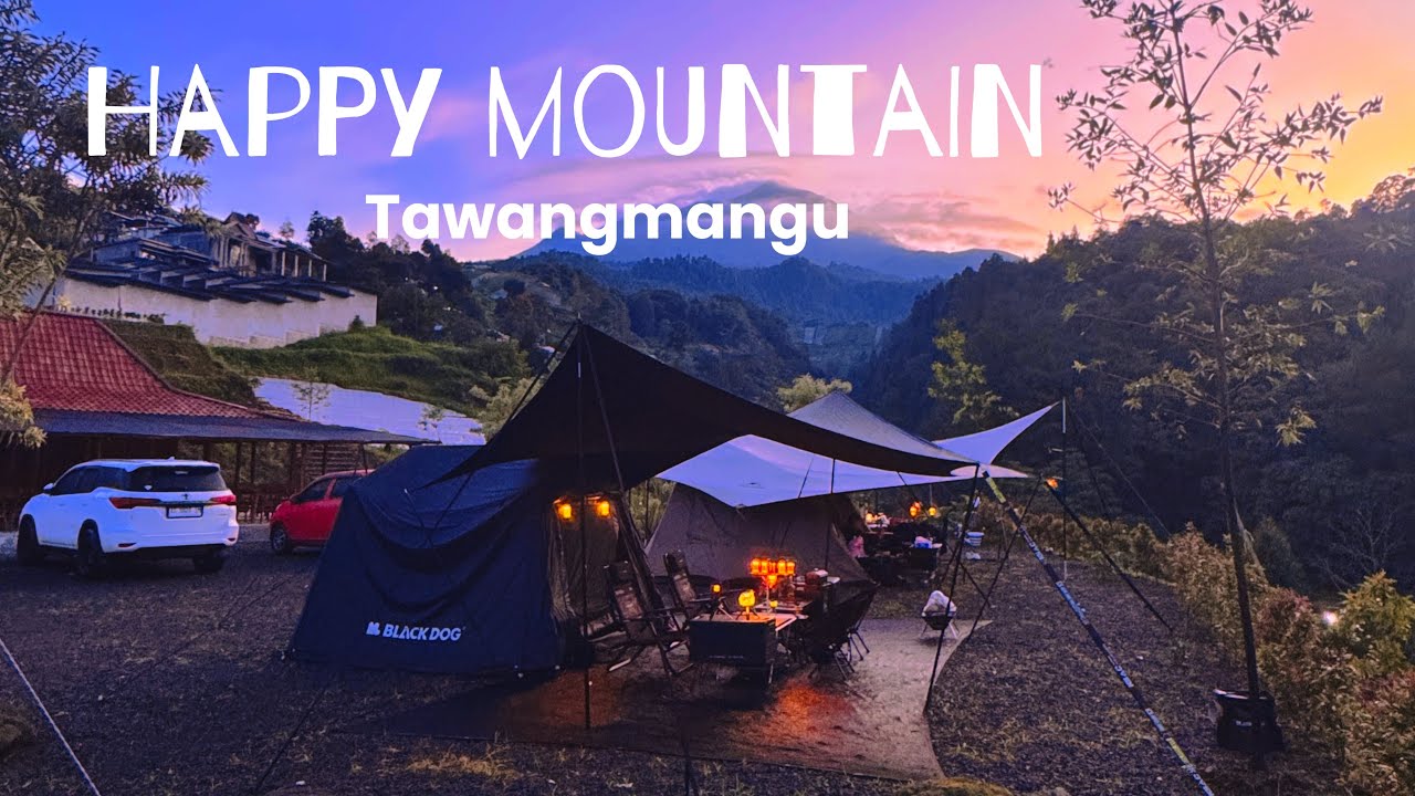 Camp Ground terbaru di Tawangmangu | Happy Mountain 