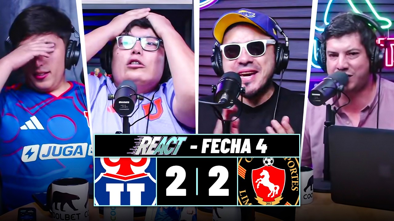 REACT U. DE CHILE VS DEP. LIMACHE  - FECHA 4 / #CAP37 - EL BÚNKER