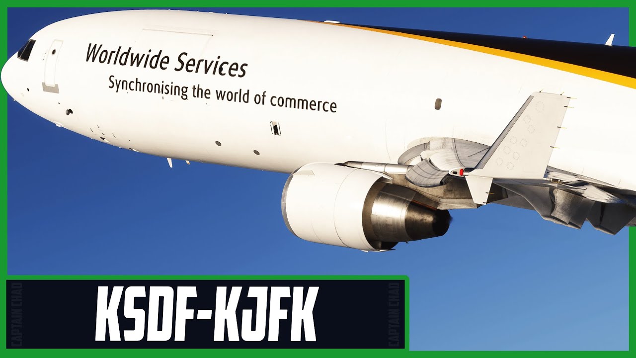 MSFS2024 | Real World UPS OPS | Louisville - New York (JFK) | TFDi MD-11 | VATSIM