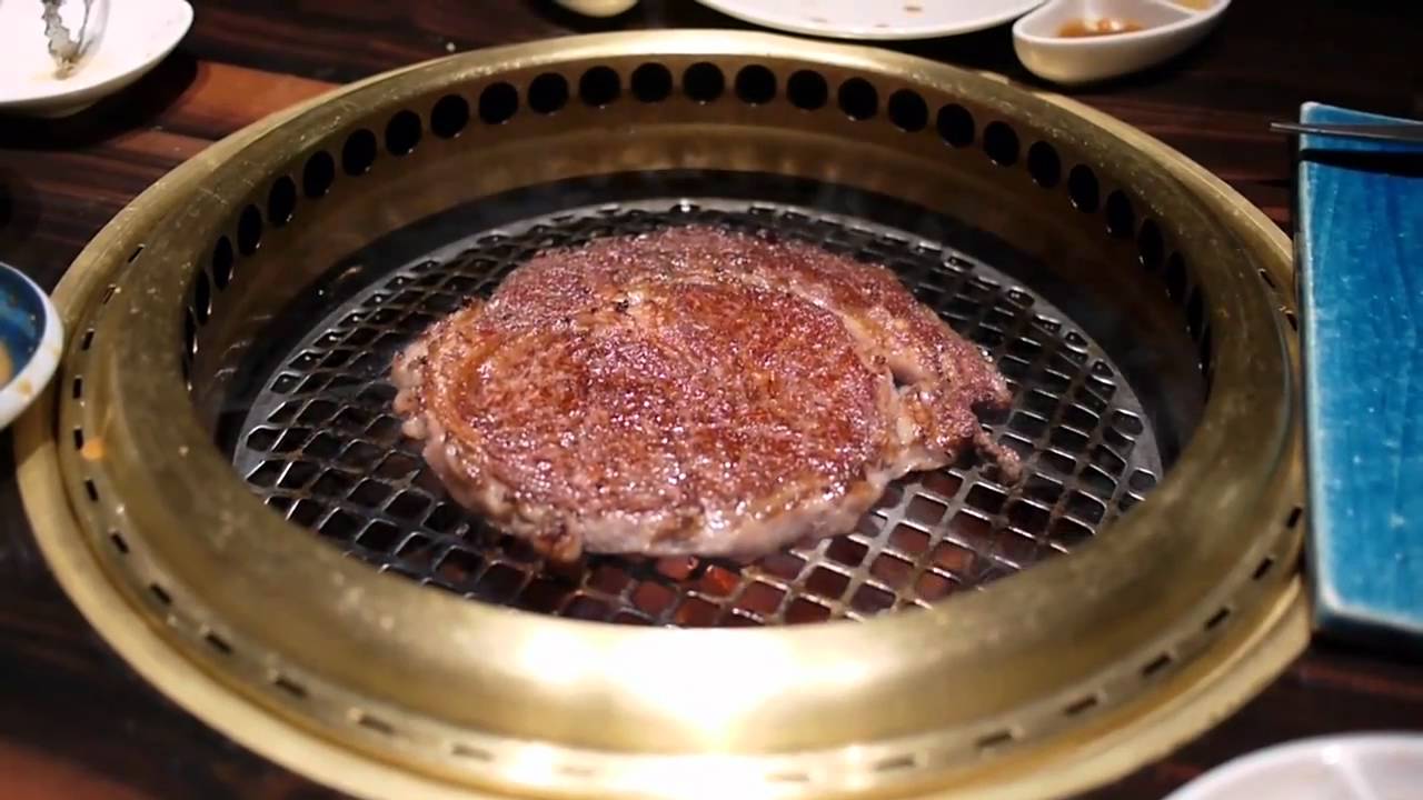 20101205 老乾杯 (新竹喜來登店) - 肋眼牛排料理過程